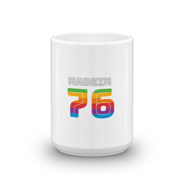 1976 Rainbow Mug